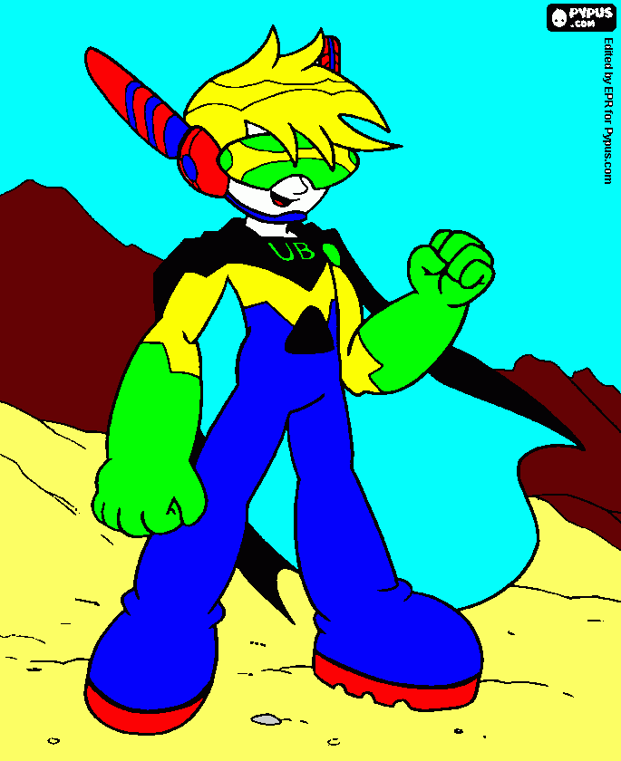 ben 10 [Ultimate Ben 10] coloring page